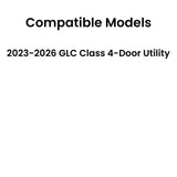 Tempered Driver Left Side Rear Door Window Door Glass Compatible with Mercedes Benz GLC Class 4-Door Utility 2023-2026 Models