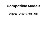 Tempered Driver Left Side Front Door Window Door Glass Compatible with Mazda CX-90 2024-2026 Models