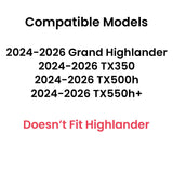 Laminated Driver Left Side Front Door Window Glass Compatible with Toyota Grand Highlander / Lexus TX350 TX500h TX550h+ 2024-2026 Models