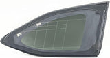 Chrome Moulding Style With Antenna Driver Left Side Quarter Window Quarter Glass Compatible with Toyota Highlander 2020-2025 Models