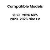 Tempered Driver Left Side Rear Vent Window Glass Only Compatible with Kia Niro / Niro EV 2023-2026 Models