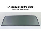 Encapsulated Privacy Stationary Back Window Glass Compatible with Chevrolet/GMC C1500 K15001988-1999 & C2500 K2500 C3500 K3500 1988-2000 Pickup Models