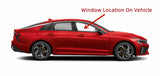 Laminated Passenger Right Side Front Door Window Door Glass Compatible with Kia K5 2023-2025 Models