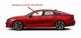 Laminated Driver Left Side Front Door Window Door Glass Compatible with Kia K5 2023-2025 Models