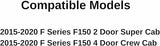 Heated Power Back Slider Back Window Back Glass Privacy Compatible with Ford F-Series F150 Pickup 2015-2020 Models