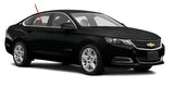 Passenger Right Side Rear Door Window Door Glass Compatible with Chevrolet Impala 2006-2013 Models / Impala Limited 2014-2016 Models