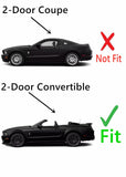 Driver Left Side Door Window Door Glass Compatible with Ford Mustang 2 Door Convertible 2005-2014 Models