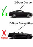 Passenger Right Side Door Window Door Glass Compatible with Ford Mustang 2 Door Coupe 2005-2014 Models
