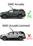 Driver Left Side Rear Door Window Door Glass Compatible with GMC Acadia 2017-2023 Models (not for Acadia Limited Model)
