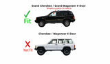Driver Left Side Front Door Window Door Glass Compatible with Jeep Grand Cherokee 1993-1998 / Grand Wagoneer 1993 Models