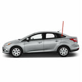 OE Black Moulding Driver Left Side Rear Quarter Window Quarter Glass Compatible with Ford Focus 4 Door Sedan 2012-2018 Models