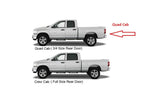 Driver Left Side Rear Door Window Door Glass Compatible with Dodge Ram Pickup 1500 4 Door Quad Cab 2009-2018 Models & 1500 Classic 4 Door Quad Cab 2019-2024 Models
