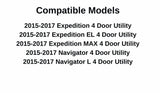 OEM Laminated Passenger Right Side Front Door Window Door Glass Compatible with Ford Expedition/Lincoln Navigator 2015-2017 Models
