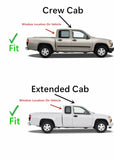Sliding Back Window Back Glass Back Slider Compatible with Isuzu i-280 i-350 i-290 i-370 2006-2010 Models