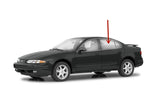 Driver Left Side Rear Door Window Door Glass Compatible with Oldsmobile Alero/Pontiac Grand Am 4 Door Sedan 1999-2005 Models