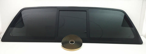 OE Sliding Back Window Back Glass Power Slider Compatible with Ford F150 Pickup 2004-2014/Lincoln Mark LT 2006-2008 Models