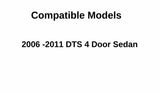 Laminated Passenger Right Side Rear Door Window Door Glass Compatible with Cadillac DTS 2006-2011 Models