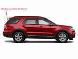 OE Heated Back Tailgate Window Back Glass Compatible with Ford Explorer 2011-2019 Models