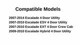 Driver Left Side Front Door Window Door Glass Compatible with Cadillac Escalade 2007-2014 Models