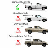 Passenger Right Side Door Window Door Glass Compatible with Dodge Ram Pickup 2 Door Standard Cab 1500 2002-2008 Modes/ 2500 3500 4500 5500 2003-2009 Models