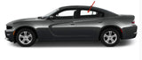 Driver Left Side Rear Door Window Door Glass Compatible with Dodge Charger 2011-2023 Models