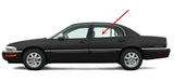 Driver Left Side Rear Door Window Door Glass Compatible with Buick Park Avenue 4 Door Sedan 1997-2006 Models