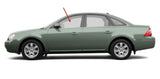 Driver Left Side Front Door Window Door Glass Compatible with Ford Taurus/Mercury Sable 4 Door Sedan 2008-2009 Models