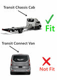 Back Window Back Glass Compatible with Ford Transit 110.2" High-Roof / 100.8" Mid-Roof Chassis Cab 2015-2025 Models