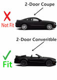 Passenger Right Side Door Window Door Glass Compatible with Ford Mustang 2 Door Convertible 2005-2014 Models