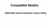Laminated Driver Left Side Front Door Window Door Glass Compatible with Jeep Grand Cherokee 2005-2010 Models