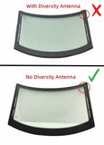 Heated Back Window Back Glass Compatible with Cadillac CTS 2014-2019 / CTS-V 2016-2019 4-Door Sedan Models