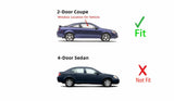 Passenger Right Side Door Window Door Glass Compatible with Chevrolet Cobalt/Pontiac G4/Pontiac G5 2005-2011 2 Door Coupe Models