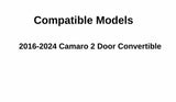 Passenger Right Side Door Window Door Glass Compatible with Chevrolet Camaro 2 Door Convertible 2016-2024 Models