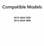 Passenger Right Side Front Door Window Door Glass Compatible with Kenworth T680/T880 2012-2024 Models