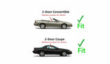 NAGD Passenger Right Side Door Window Glass Compatible with Chevrolet Camaro/Pontiac Firebird 2 Door Coupe/Convertible 1993-2002 Models