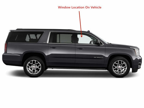 Laminated Passenger Right Side Front Door Window Door Glass Compatible with Chevrolet Suburban/Tahoe 2015-2020 Models