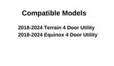 Driver Left Side Front Door Window Door Glass Compatible with GMC Terrain/Chevrolet Equinox 2018-2024 Models