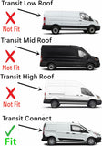 Passenger Right Front Vent Window Vent Glass Compatible with Ford Transit Connect Van 2010-2013 Models