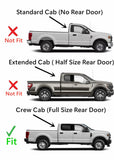 Platinum Edition Passenger Right Side Rear Door Window Door Glass Compatible with Ford F150 4 Door Crew Cab 2015-2020 Models / F250 F350 F450 F550 4 Door Crew Cab 2017-2022 Models