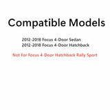 Driver Left Side Front Door Window Door Glass Compatible with Ford Focus 2012-2018 Models (Not for Focus Rally Sport)