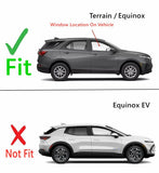 Passenger Right Side Front Door Window Door Glass Compatible with GMC Terrain/Chevrolet Equinox 2018-2024 Models
