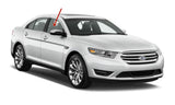 Tempered Passenger Right Side Front Door Window Door Glass Compatible with Ford Taurus 4 Door Sedan 2010-2019 Models