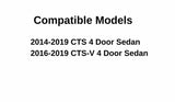 Laminated Driver Left Side Front Door Window Door Glass Compatible with Cadillac CTS 4 Door Sedan 2014-2019 Models/ CTS-V 4 Door Sedan 2016-2019 Models