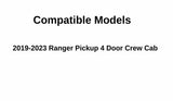 Laminated Driver Left Side Front Door Window Door Glass Compatible with Ford Ranger Pickup 4 Door Crew Cab 2019-2023 Models