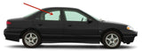 Passenger Right Side Rear Door Window Door Glass Compatible With Ford Contour/Mercury Mystique 4 Door Sedan 1995-2000 Models