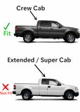 Passenger Right Side Rear Door Window Door Glass Compatible with Ford F150 Pickup 4 Door Crew Cab 2009-2014 Models