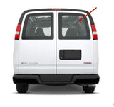 Stationary Back Window Back Glass Passenger Right Side Compatible with Chevrolet Express/GMC Savana 1996-2002 Models
