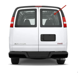 Stationary Back Window Back Glass Passenger Right Side Compatible with Chevrolet Express/GMC Savana 1996-2025 Models