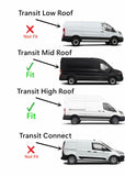 Heated Rear Back Window Back Glass Passenger Right Side Compatible with Ford Transit 100.8" Mid-Roof & 110.2" High-Roof 2015-2026 Models (Not for Transit Connect, Or Low-Roof Transit)