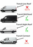Back Window Back Glass Passenger Right Side Compatible with Ford Transit 100.8" Mid-Roof & 110.2" High-Roof 2015-2026 Models